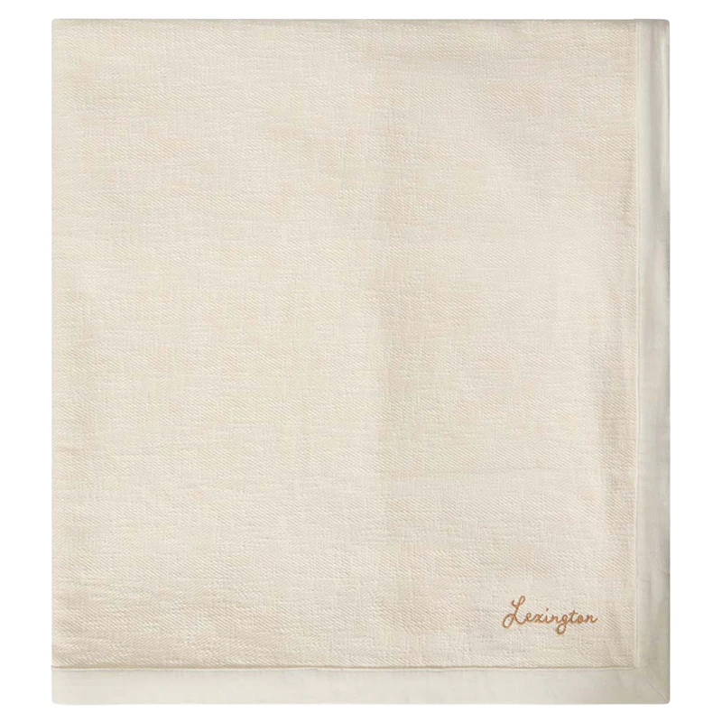 Herringbone Päiväpeite 260x240 cm, Vaalean Beige