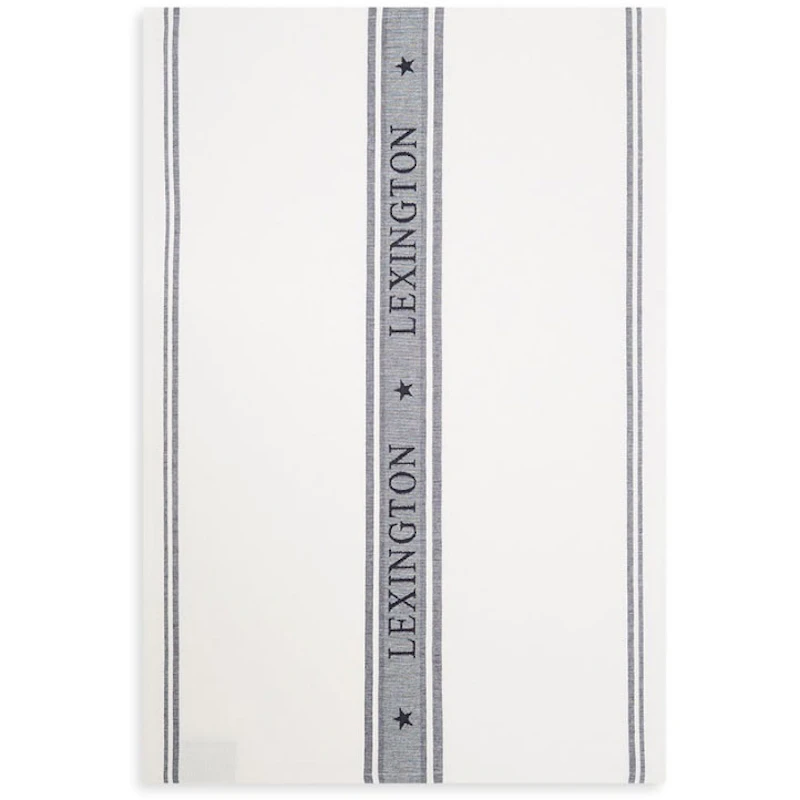 Icons Cotton Jacquard Star Keittiöpyyhe 50x70 cm, Valkoinen