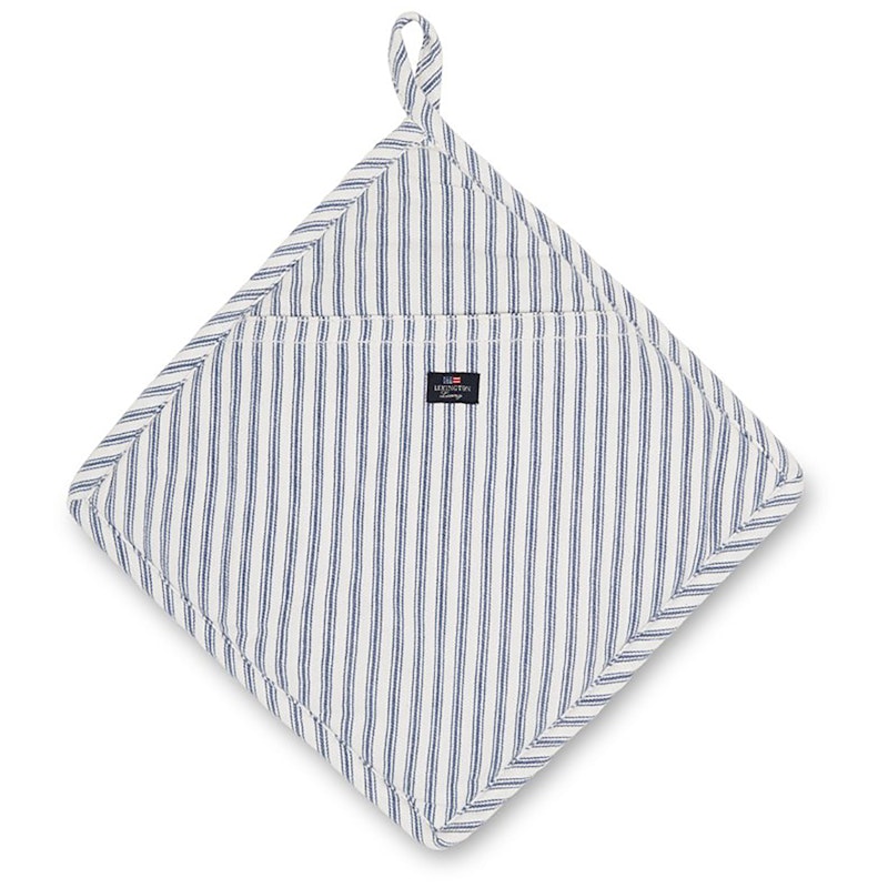 Icons Herringbone Striped Patalappu, Sininen