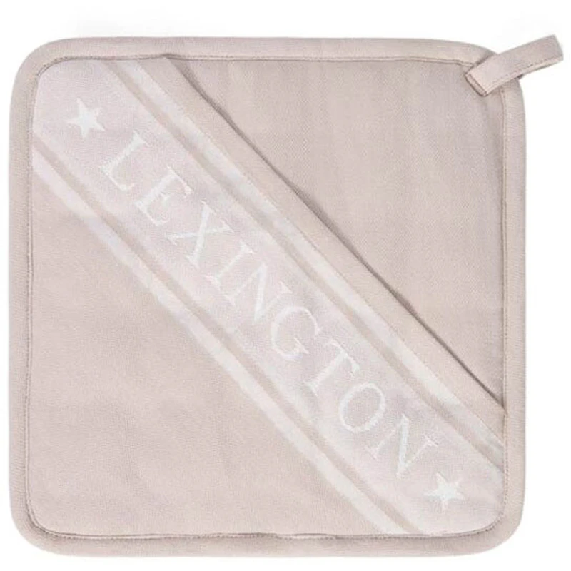 Icons Organic Cotton Jacquard Star Patalappu, Valkoinen / Beige