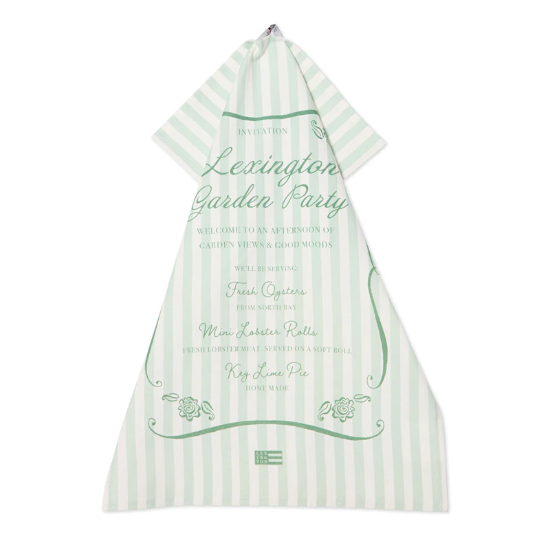 Keittiöpyyhe 50x70 cm, Vihreä / Valkoinen