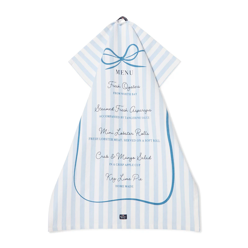 Keittiöpyyhe 50x70 cm, Sininen / Valkoinen