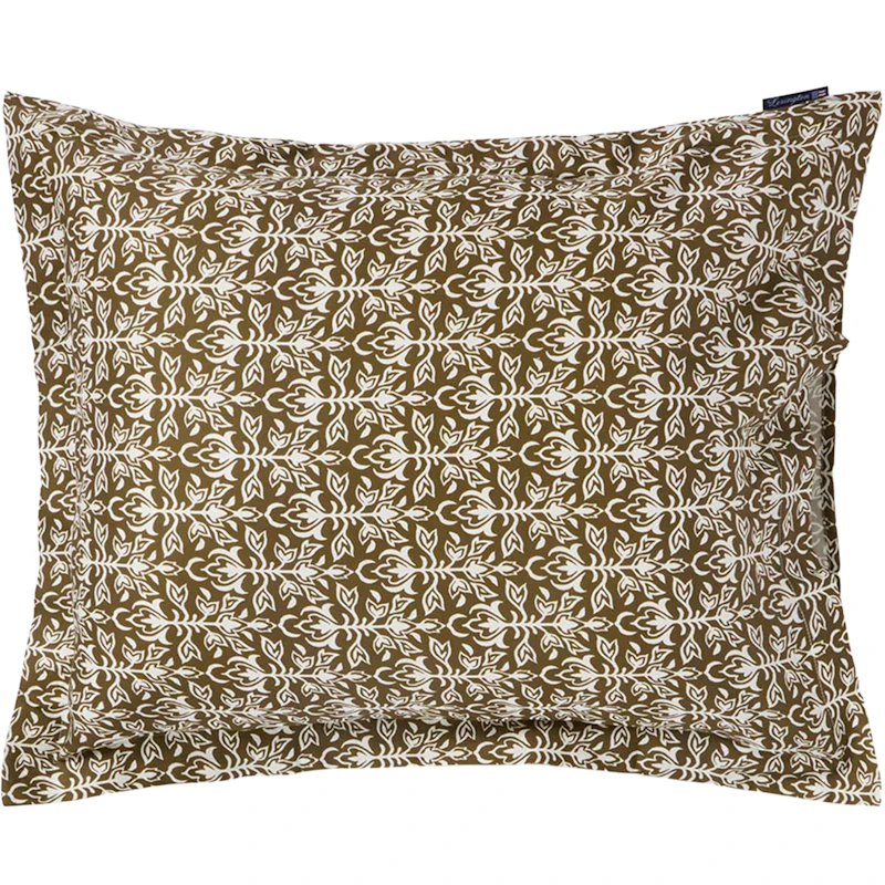Ornament Tyynynpäällinen 50x60 cm, Olive / Valkoinen