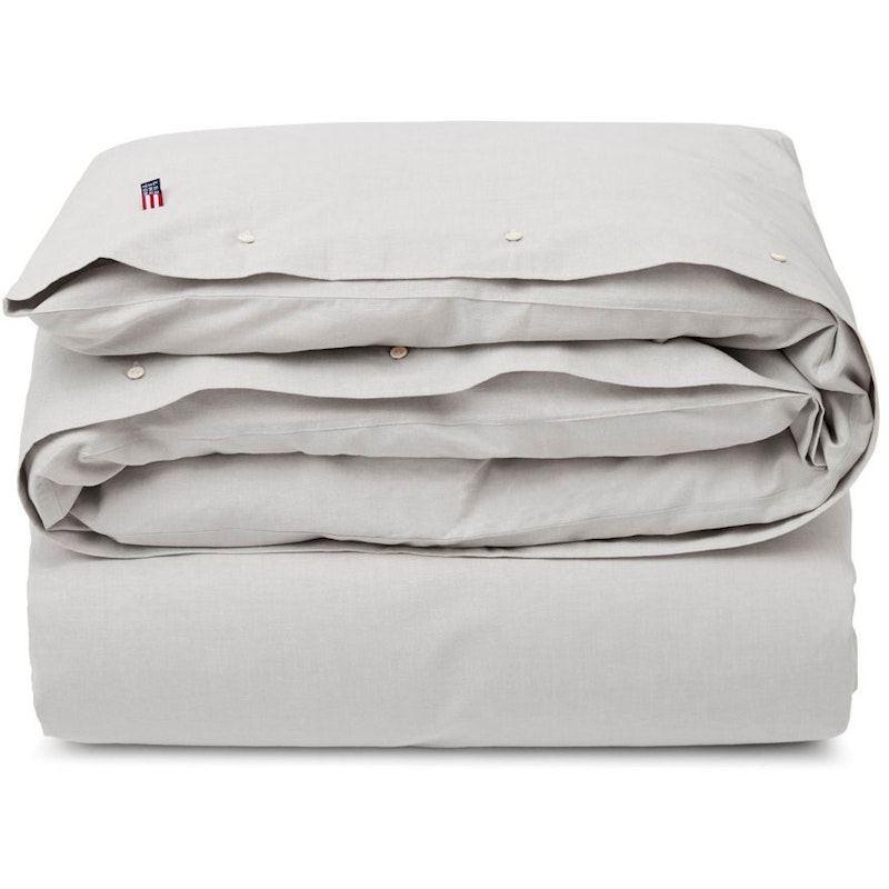 Pin Point Gray Cotton Pussilakana, 220x220 cm