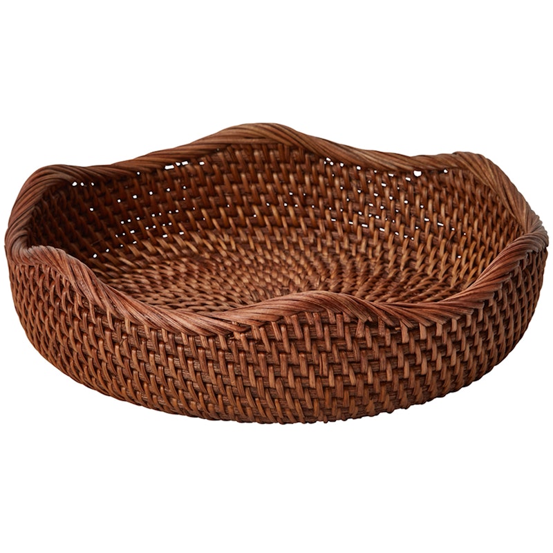 Rattan Wavy Kori Ruskea, M