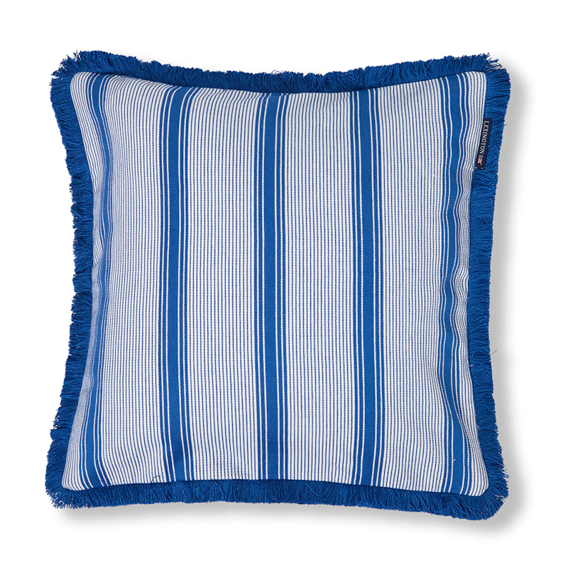 Tyynynpäällinen Raidallinen 50x50 cm, Sininen