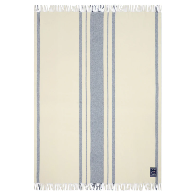 Viltti Raidallinen 130x170, Sininen / Valkoinen