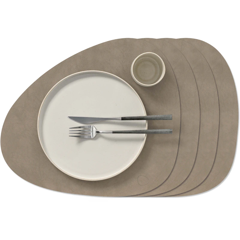 Curve L Nupo Tabletti 4 kpl:n pakkaus, Nomad Grey