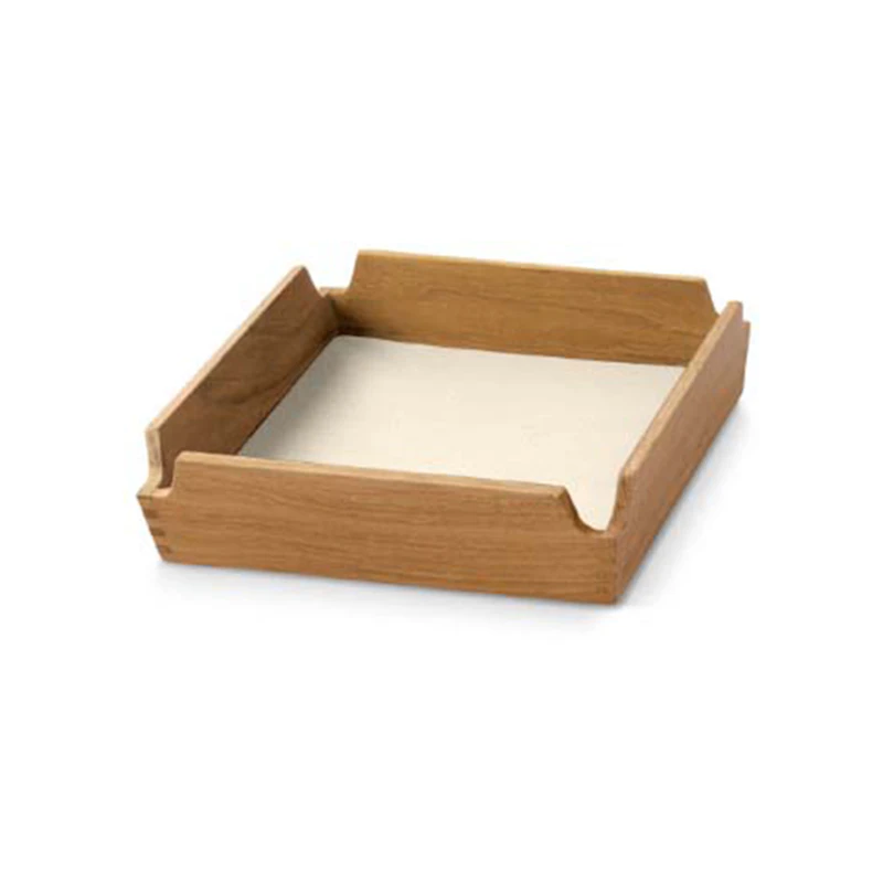 Airy Teak Tarjotin Mini, Vanilla