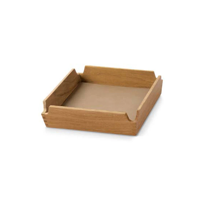 Airy Teak Tarjotin Mini, Nougat