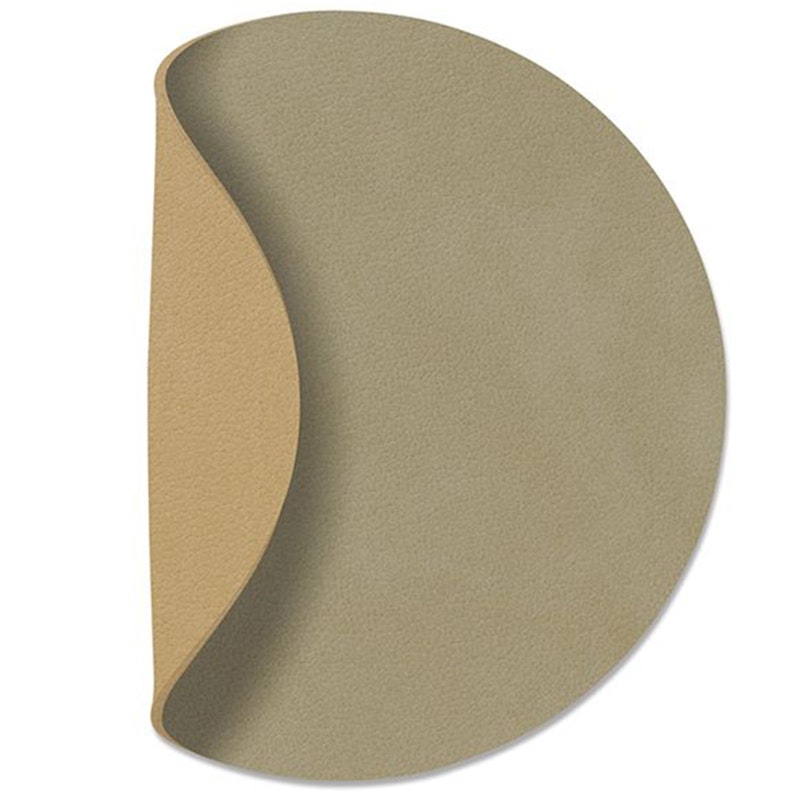 Circle Käännettävä Lasinalunen 10 cm, Herbal Dust/Khaki