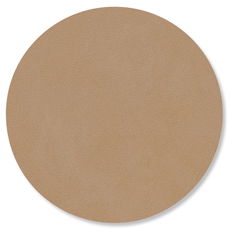 Circle Lasinalunen Nupo 10 cm, Nougat