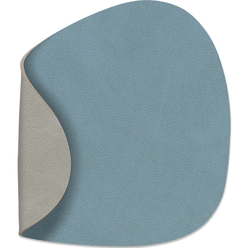 Curve Lasinalunen 11x13cm, Light Blue/ Light Grey