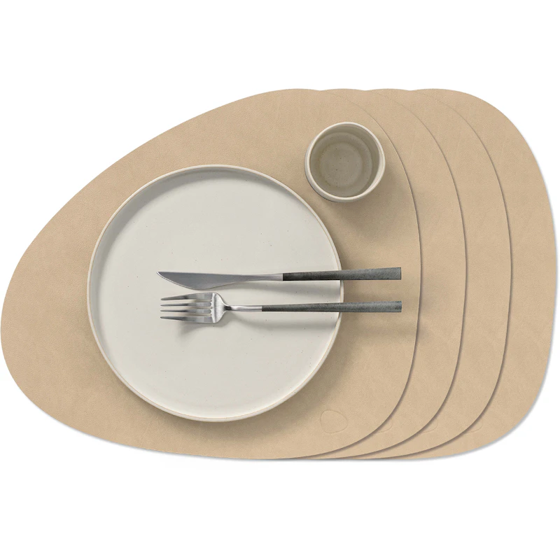 Curve L Nupo Tabletti 4 kpl:n pakkaus, Hiekanvärinen