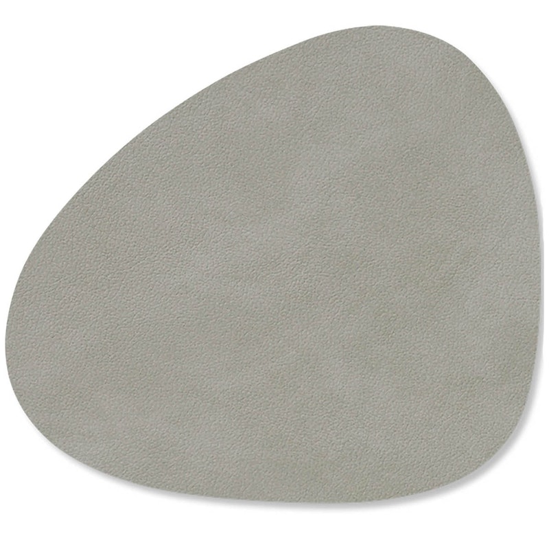 Curve Lasinalunen Nupo 11x13 cm, Vaaleanharmaa