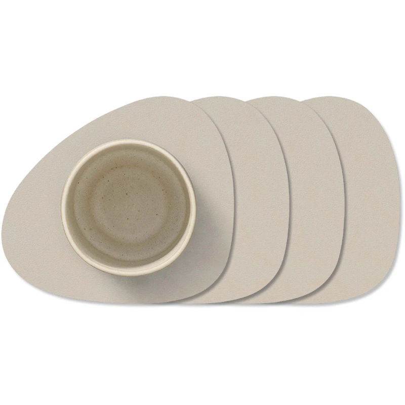Curve Nupo Lasinalunen 4 kpl:n pakkaus, Oyster White