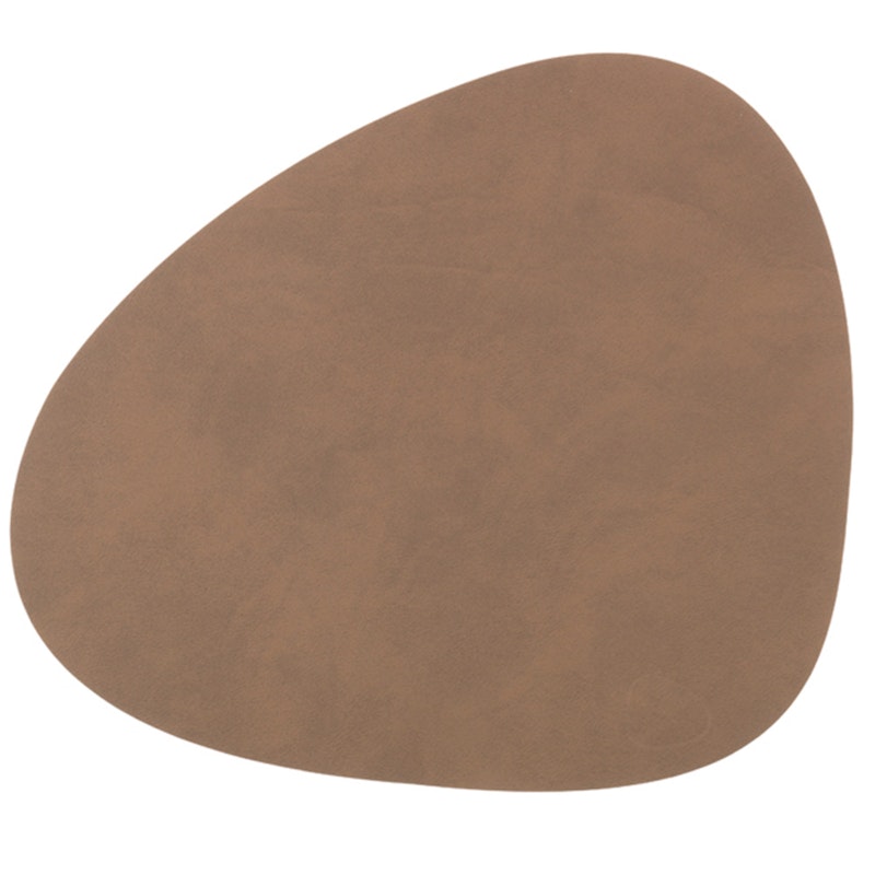 Curve S Pöytätabletti 24x28cm, Nupo Brown