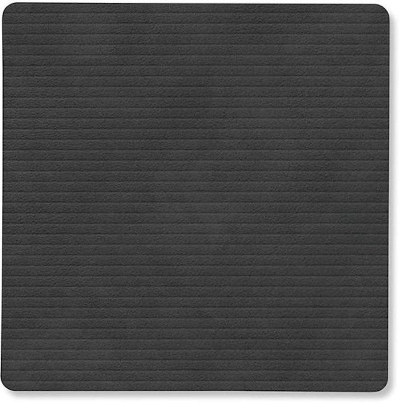 Square Corduroy Lasinalunen, Musta