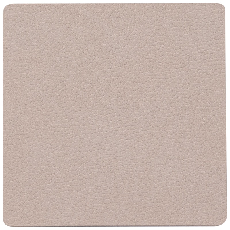 Square Lasinalunen Nupo 10x10 cm, Clay Brown