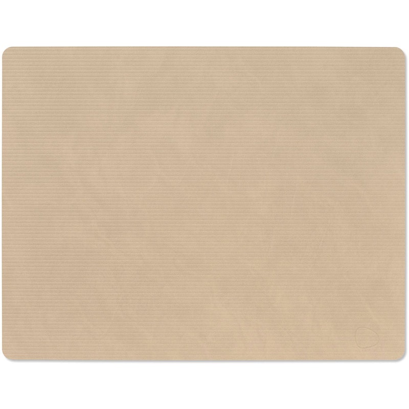 Square L Corduroy Tabletti, Hiekanvärinen