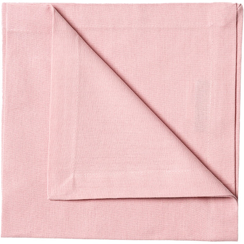 Robert Kangaslautasliina 45x45 cm 4 kpl:n pakkaus, Dusty Pink