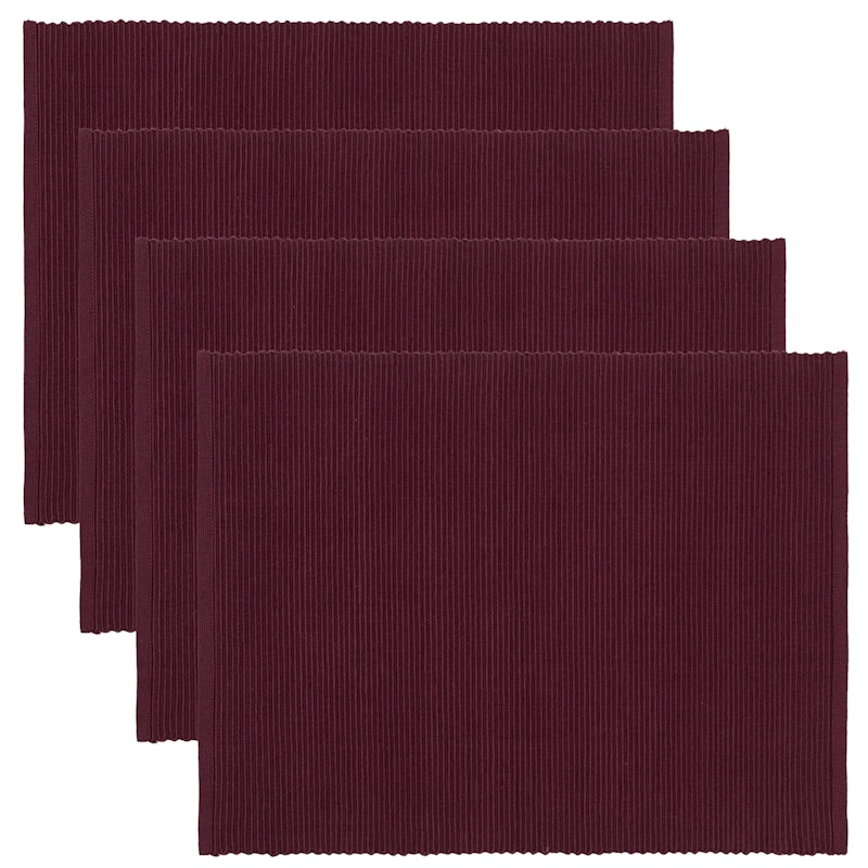 Uni Tabletti 35x46 cm 4 kpl:n pakkaus, Burgundinpunainen