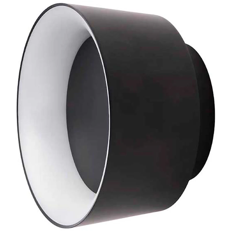 Cookie Seinävalaisin / Kattovalaisin Ø15 cm, Musta