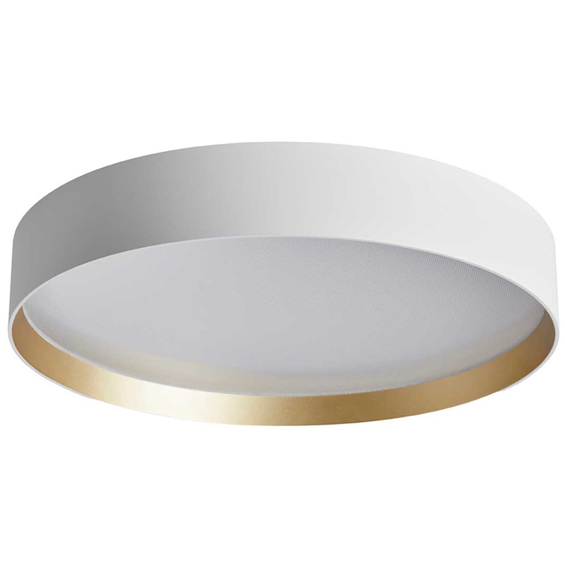 LUCIA Kattolamppu Ø45 cm, Valkoinen/Kulta