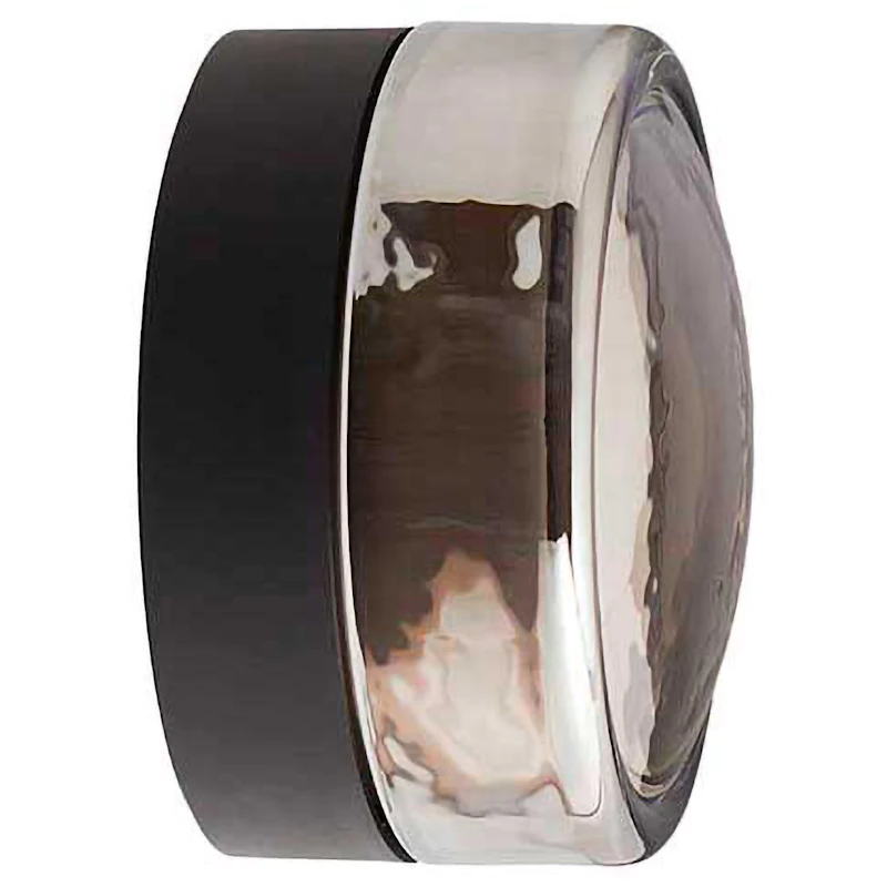 Otto Convex Seinävalaisin Ø13 cm, Smoked