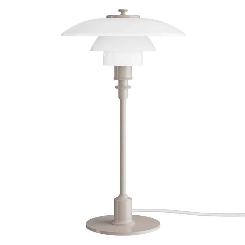 PH 2/1 Pöytävalaisin, Glossy Beige