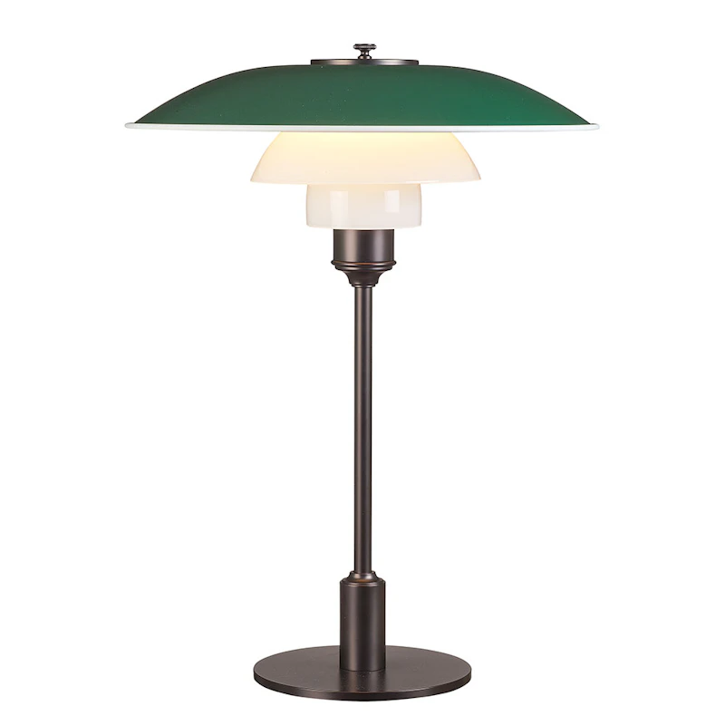 PH 3½-2½ Pöytävalaisin 60W E14, Vihreä