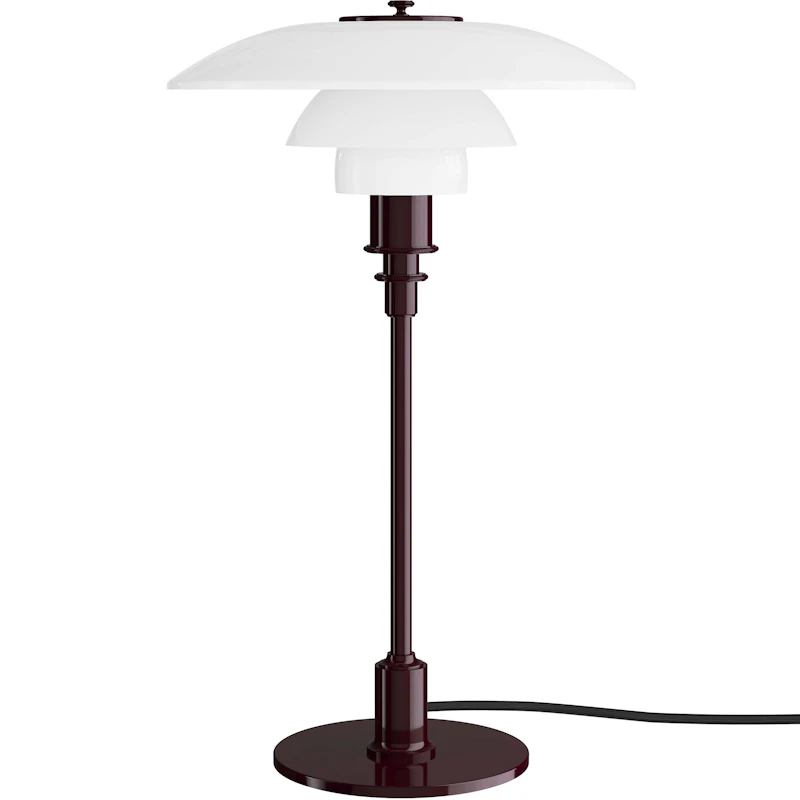 PH 3/2 Pöytävalaisin, Glossy Burgundy