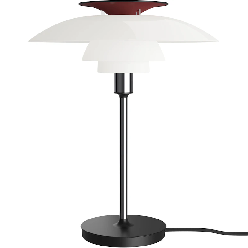 PH 80 Pöytävalaisin, Krominvärinen / Opal White