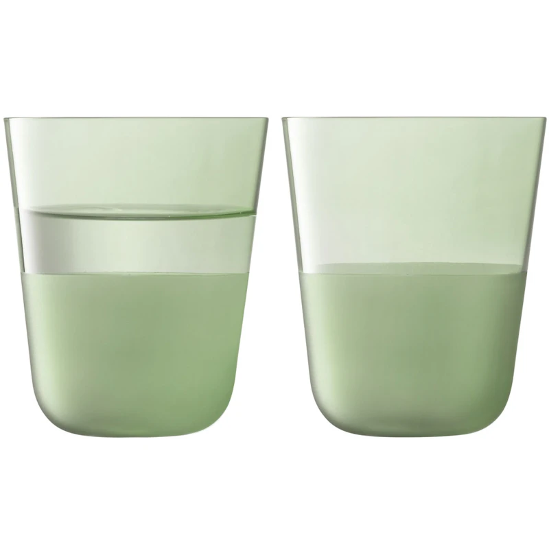 Arc Contrast Juomalasi 38 cl 2 kpl:n pakkaus, Moss
