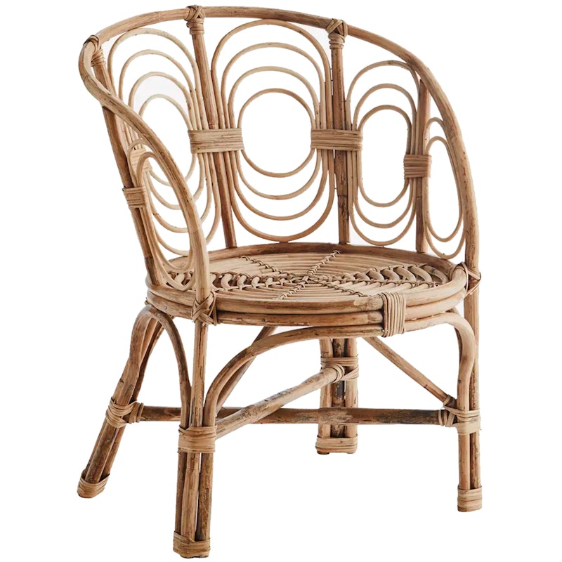 Round bamboo Tuoli