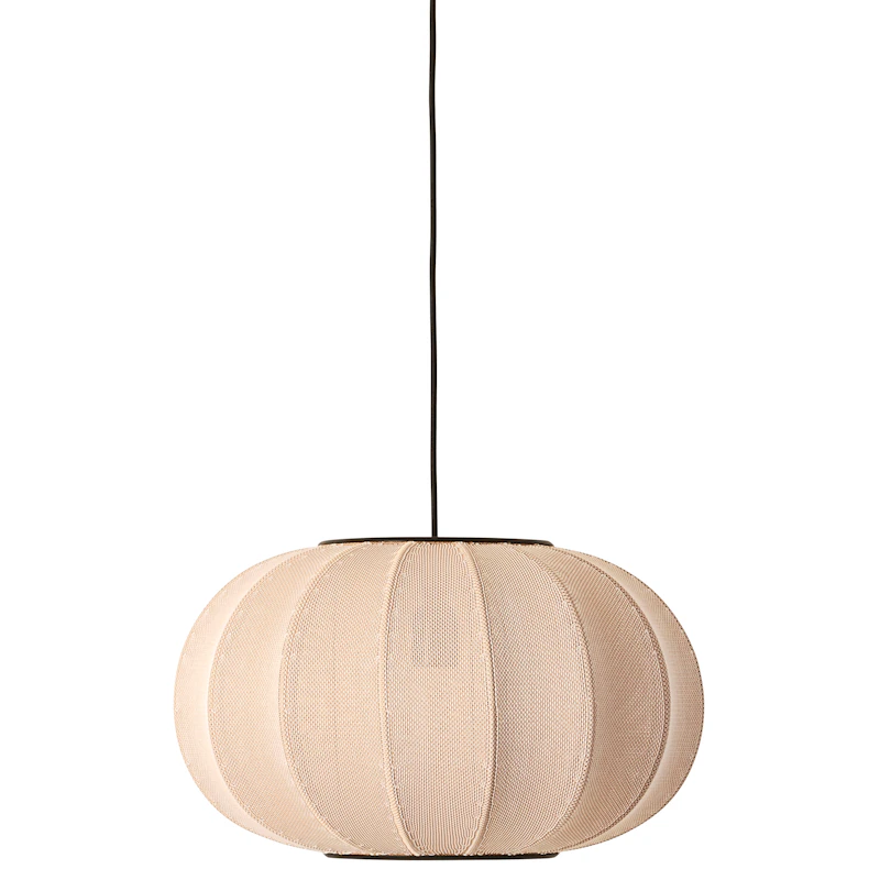 Knit-Wit LED Riippuvalaisin Soikea Ø45 cm, Sand Stone