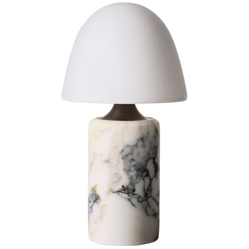 Fuse Pöytävalaisin Kannettava, Opaalilasi / Calacatta Viola