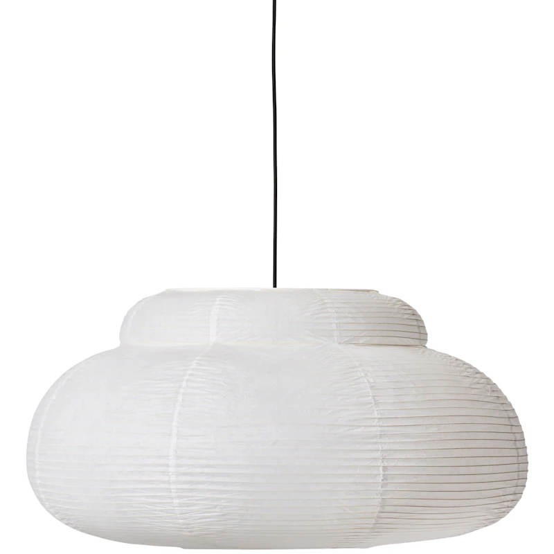 Papier Single Riippuvalaisin Ø80 cm, Valkoinen