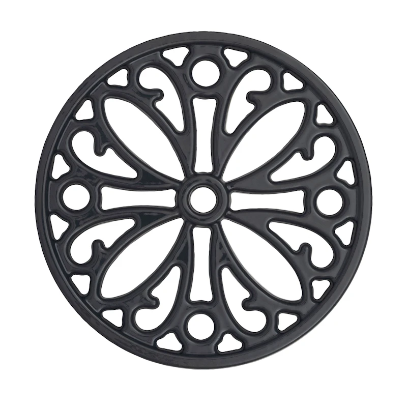 Cast iron coasters, Grey
