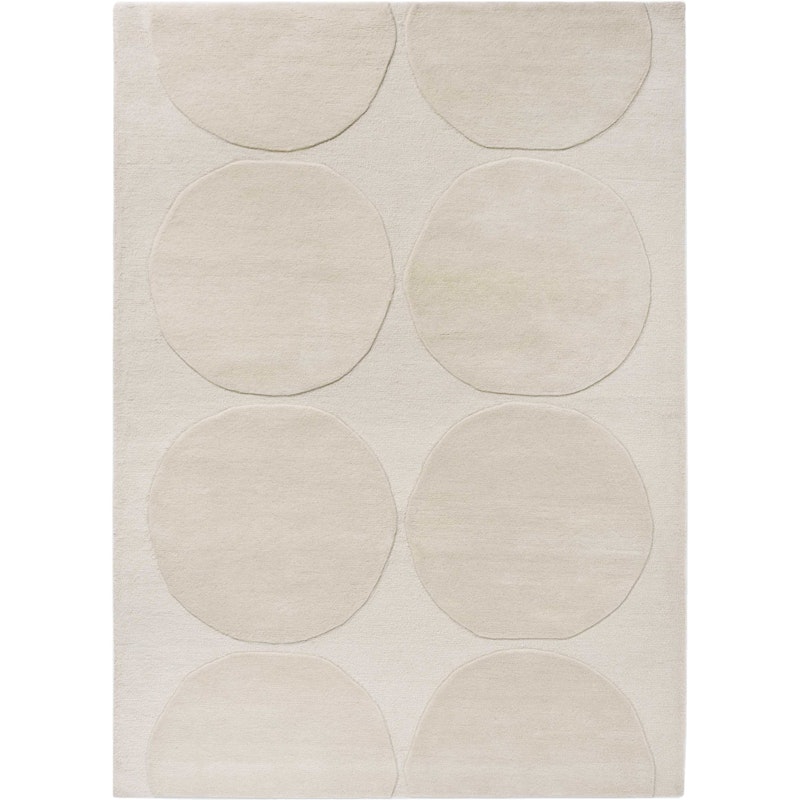 Marimekko Isot Kivet Matto 140x200 cm, Natural White