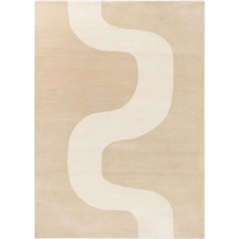 Marimekko Seireeni Matto 250x350 cm, Warm Beige