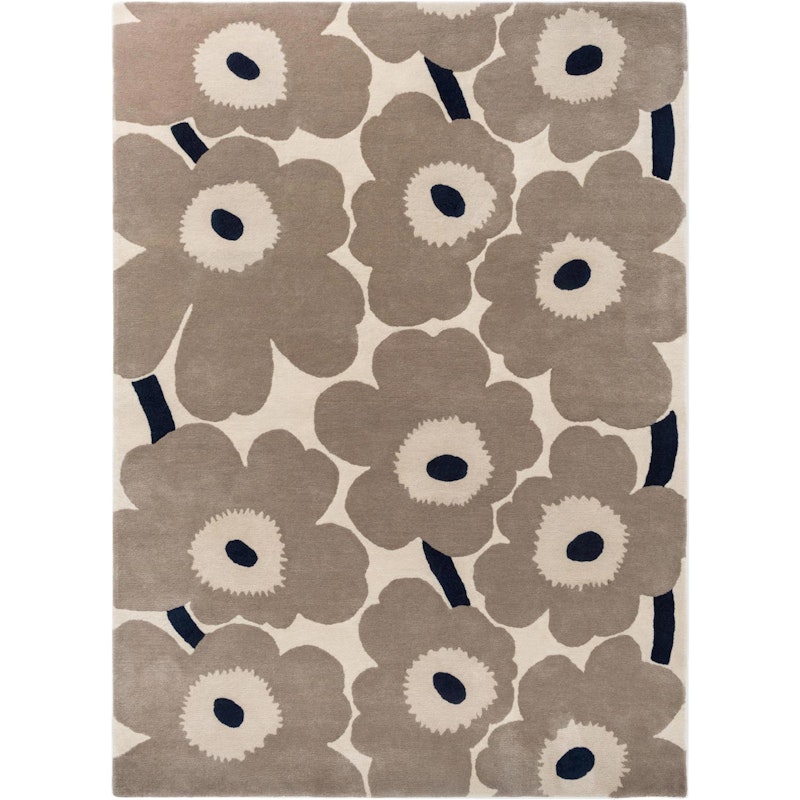 Marimekko Unikko Matto 140x200 cm, Greige