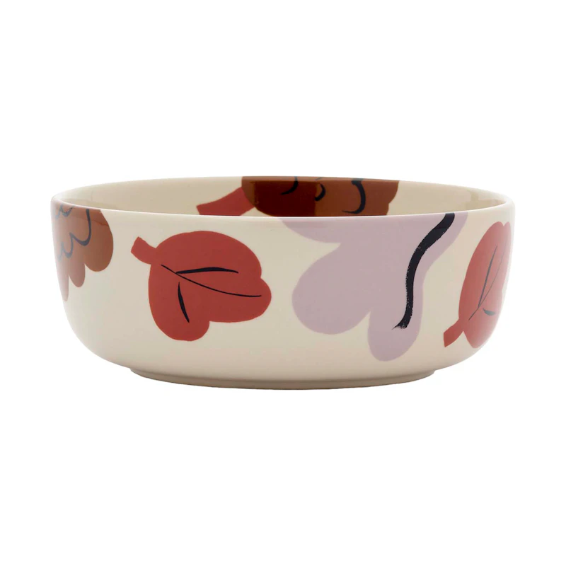 Oiva/Kukasta Kukkaan Kulho 40 cl, Plum / Pronssinvärinen / Terracotta