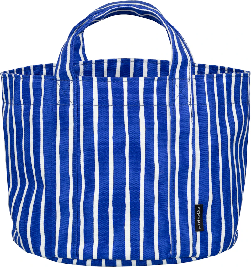 Piccolo Säilytys 25 cm, Valkoinen / Sininen