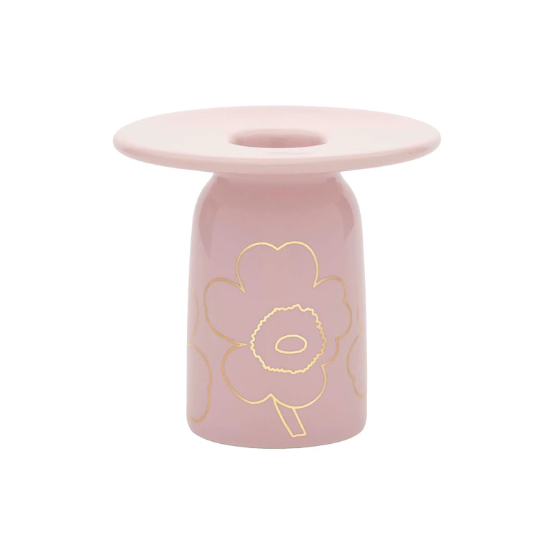 Piirto Unikko Kynttilänjalka, Pinkki / Kulta