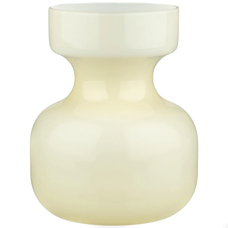 Säkki Vaasi 16,5 cm, White Aspargus