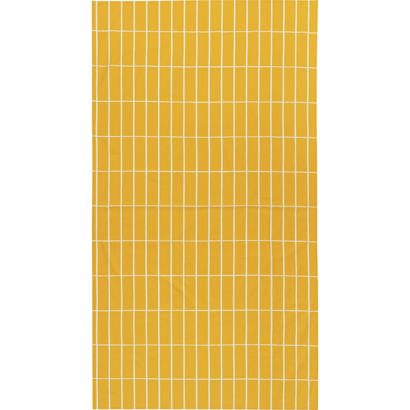 Tiiliskivi Pöytäliina 135x245 cm, Sahram Yellow / Off-white