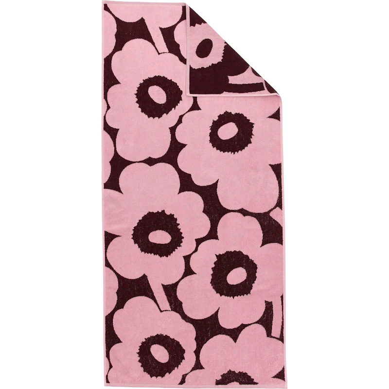Unikko Kylpypyyhe, Luumunvärinen / Pinkki