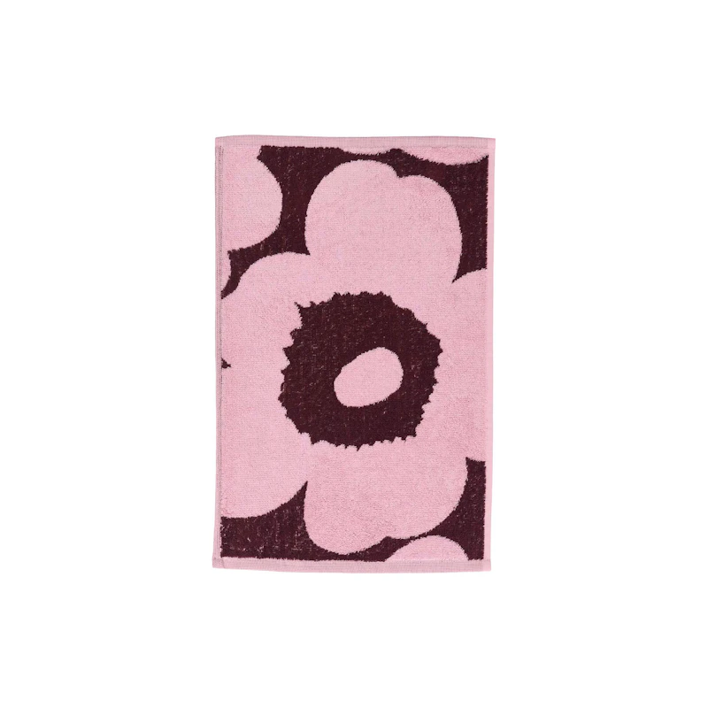 Unikko Vieraspyyhe, Luumunvärinen / Pinkki