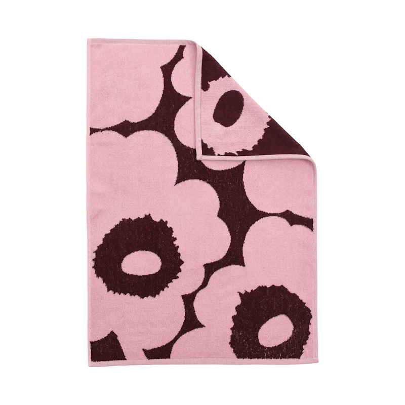 Unikko Käsipyyhe, Luumunvärinen / Pinkki